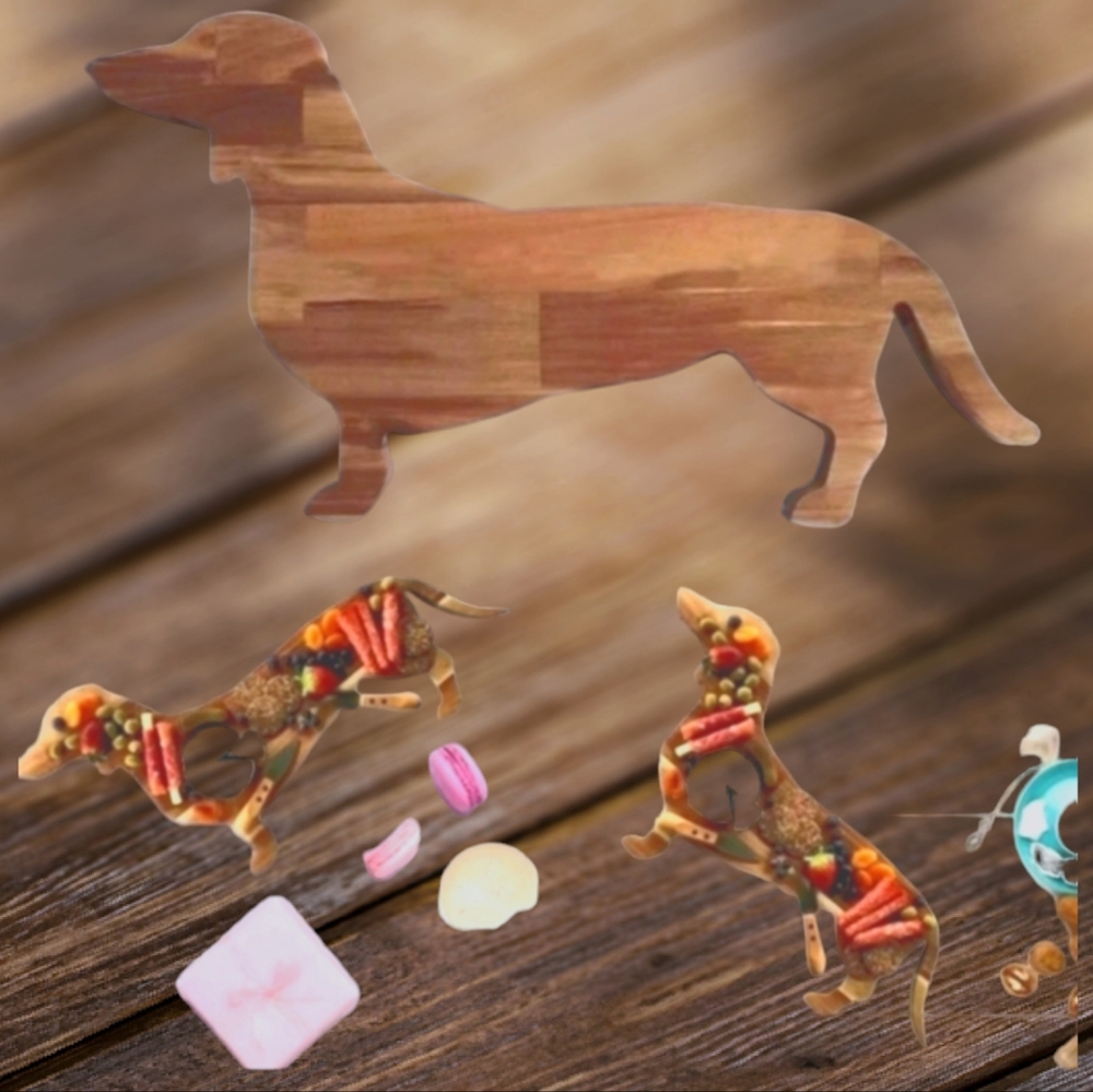 Dachshund Mini Charcuterie/cutting  Board - Picture 8 of 8